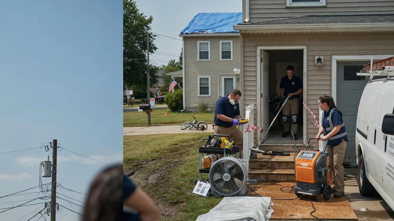 Water Damage Repair in Loami, IL near me